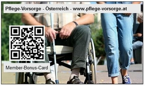 Pflege-Vorsorge - Member-Bonus-Card - Rückseite