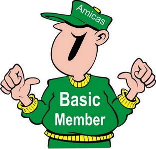 Amicas Online Club-Organisationen "Basis-Mitgliedschaft" (Basic-Member)