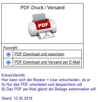 PDF Download u. Speicherung